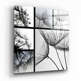 Flower Glass Wall Art.